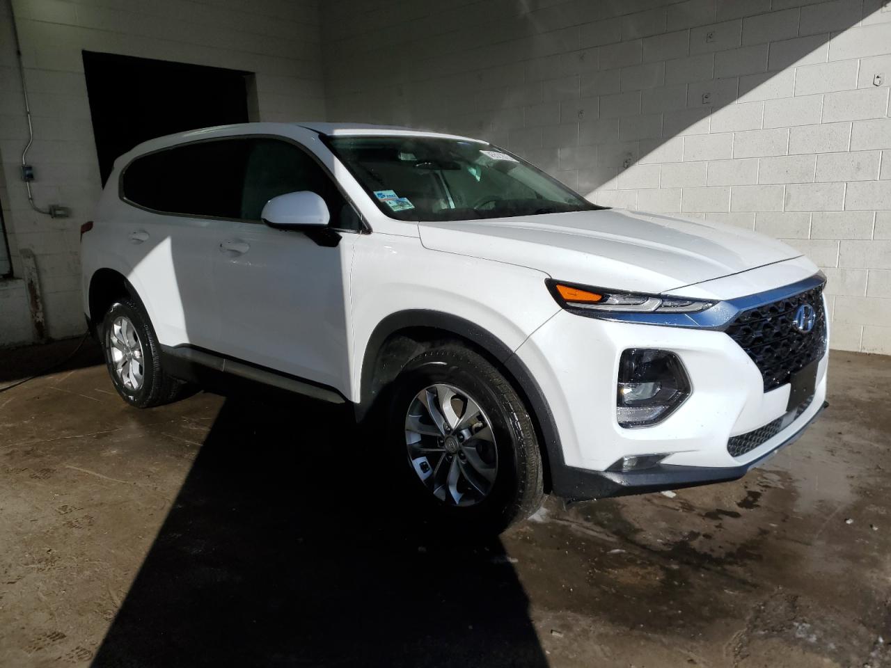 2019 Hyundai Santa Fe VIN 5NMS33AD4KH003294 Copart auction photo, rear end / side damage thumbnail 4