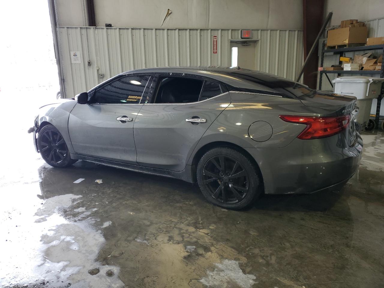2017 Nissan Maxima VIN 1N4AA6AP2HC381625 Copart auction photo, front end damage thumbnail 2