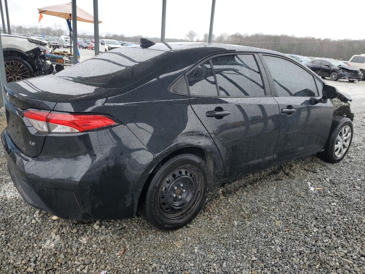 2022 Toyota Corolla VIN 5YFEPMAE2NP271917 Copart auction photo, front end damage thumbnail 3