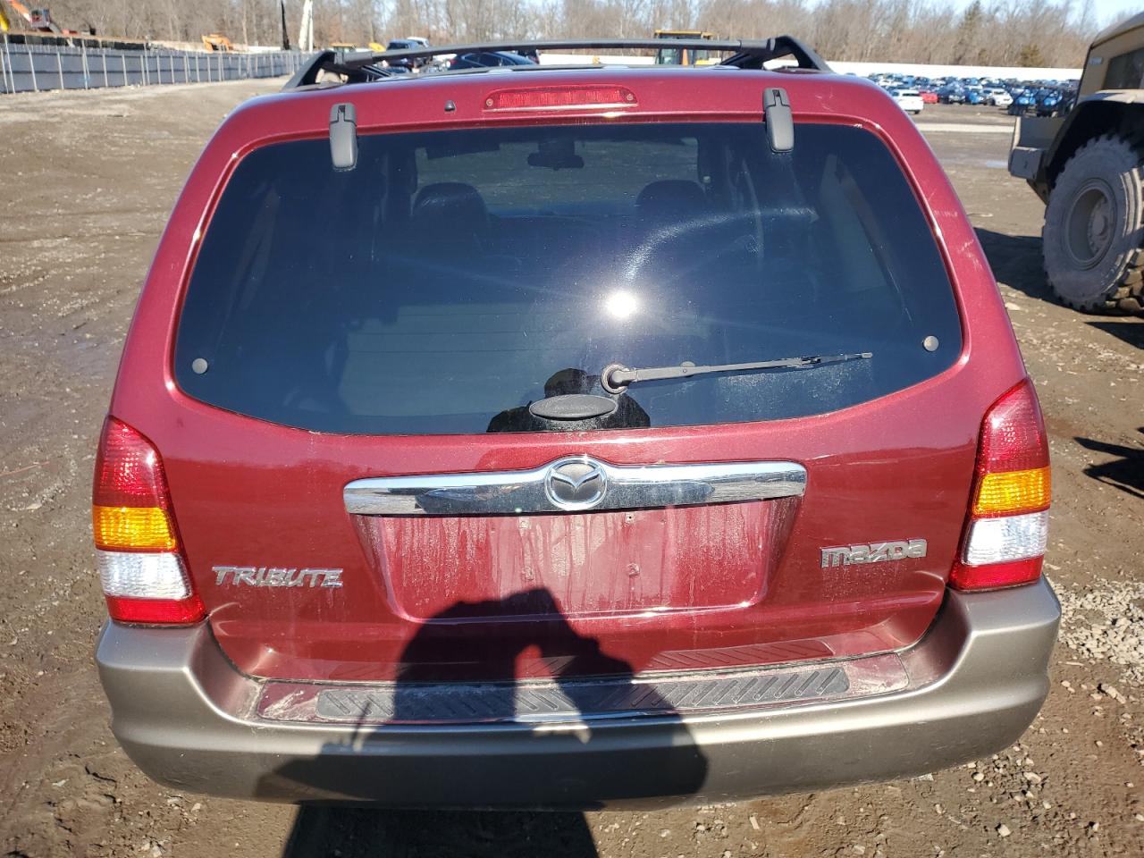 2004 Mazda Tribute VIN 4F2CZ96164KM30780 Copart auction photo, undercarriage / side damage thumbnail 6