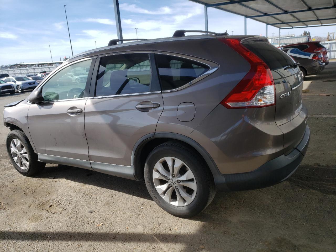 2013 Honda CR-V VIN 5J6RM3H73DL014701 Copart auction photo, front end damage thumbnail 2