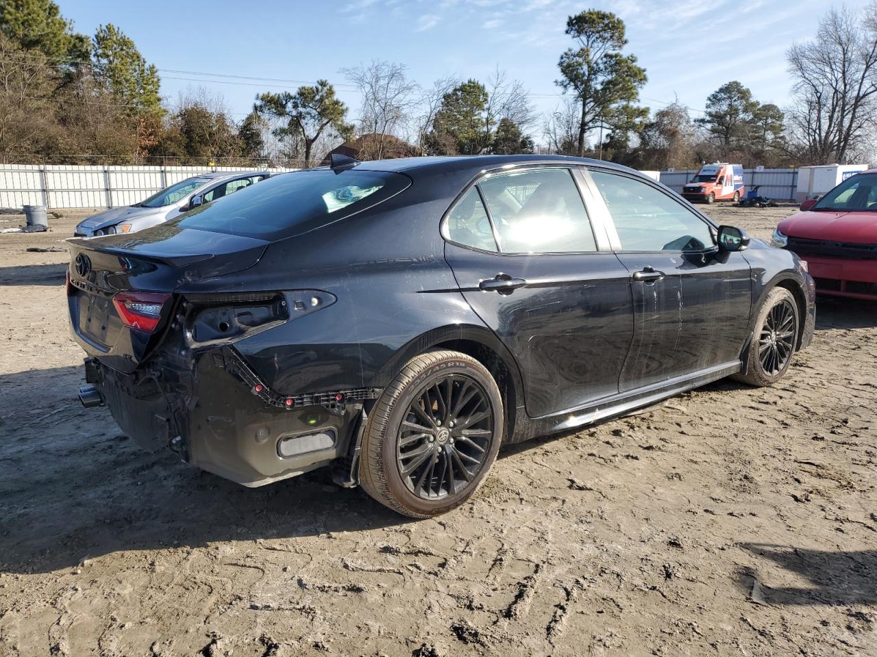 2022 Toyota Camry VIN 4T1G31AK9NU044778 Copart auction photo, rear end / minor dent/scratches damage thumbnail 3