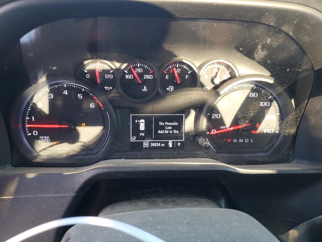 2019 GMC Sierra VIN 3GTN9AEH3KG221364 Copart auction photo, front end / side damage thumbnail 9