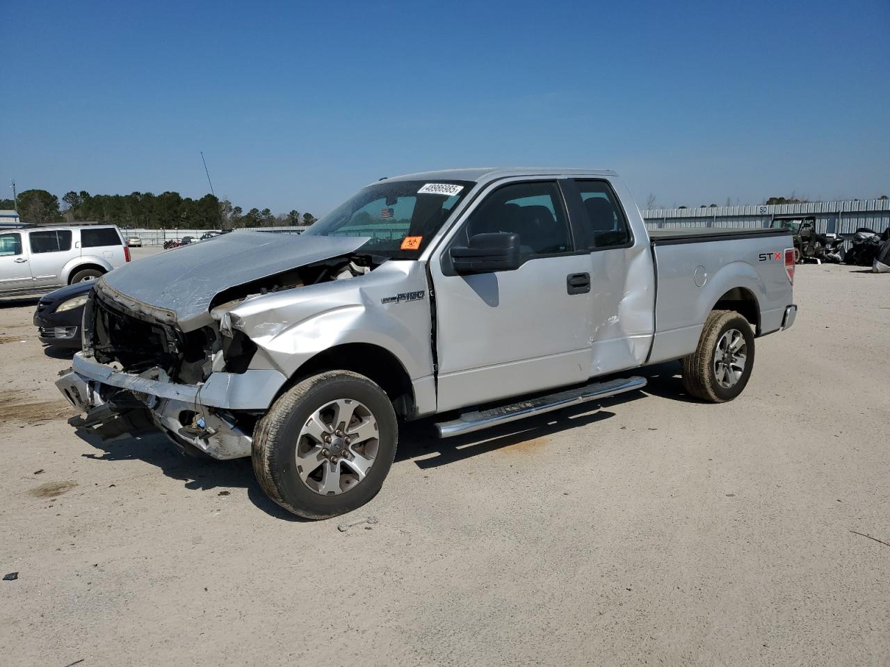 2013 Ford F-150 VIN 1FTFX1CF0DFD62148