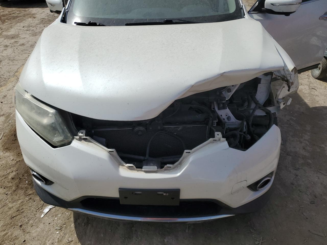 2015 Nissan Rogue VIN 5N1AT2MV6FC842728 Copart auction photo, front end damage thumbnail 12