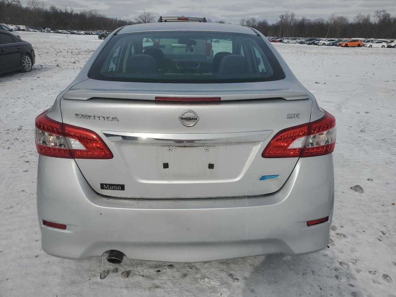 2014 Nissan Sentra VIN 3N1AB7AP3EY247144 Copart auction photo, front end / undercarriage damage thumbnail 6