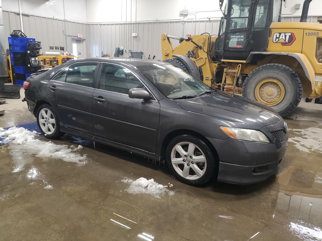 2009 Toyota Camry VIN 4T1BE46K59U851657 Copart auction photo, side / rear end damage thumbnail 4