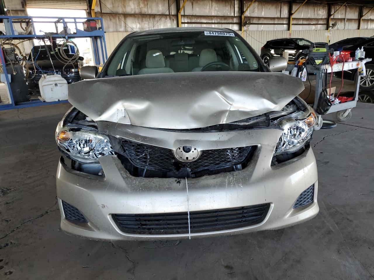 2009 Toyota Corolla VIN 1NXBU40E29Z016945 Copart auction photo, front end damage thumbnail 5