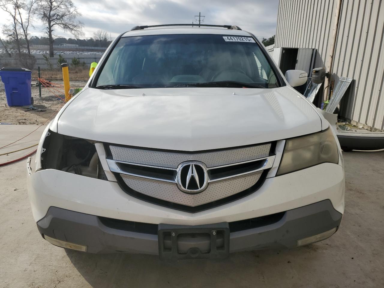 2008 Acura MDX VIN 2HNYD28378H519453 Copart auction photo, front end damage thumbnail 5