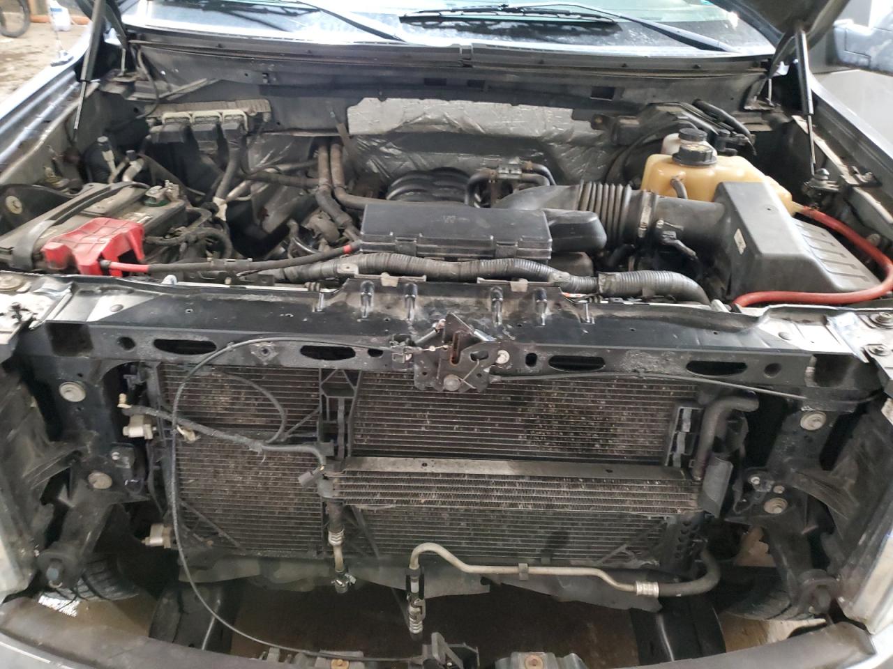 2013 Ford F-150 VIN 1FTFX1EF0DFA51848 Copart auction photo, front end / rear end damage thumbnail 11
