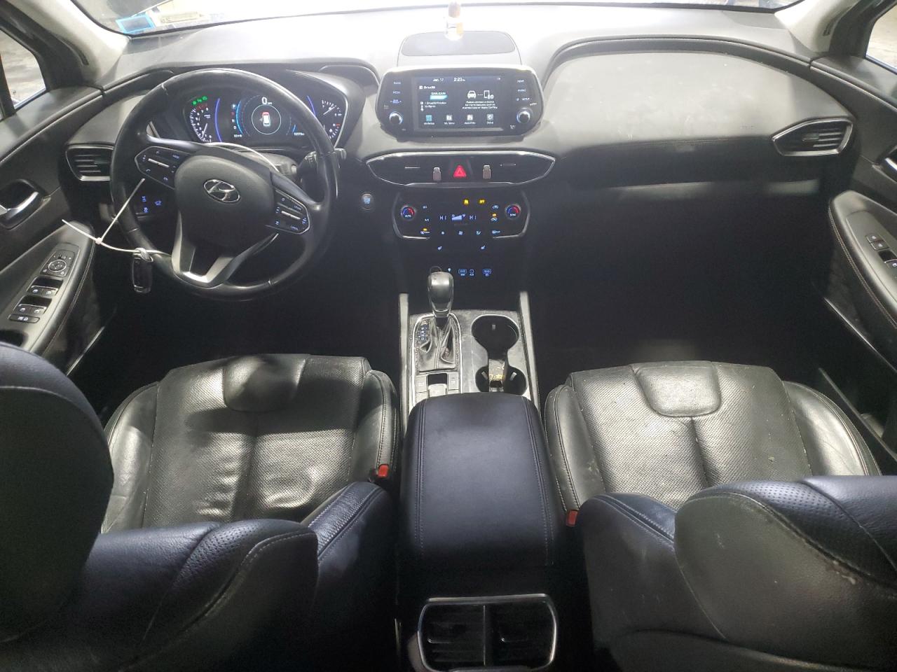 2020 Hyundai Santa Fe VIN 5NMS3CAA0LH276286 Copart auction photo, front end damage thumbnail 8