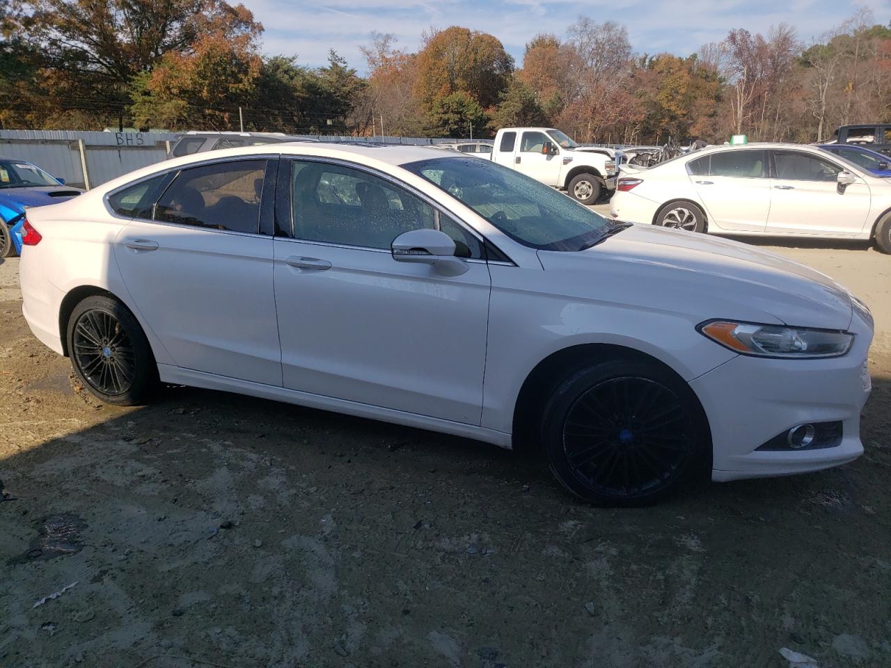 2013 Ford Fusion VIN 3FA6P0H95DR252198 Copart auction photo, undercarriage / minor dent/scratches damage thumbnail 4