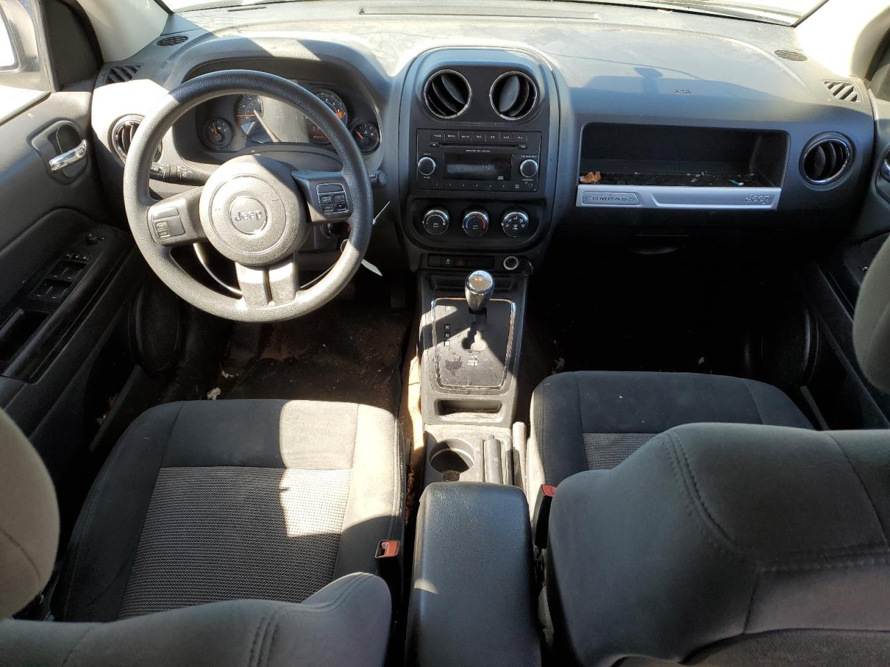 2014 Jeep Compass VIN 1C4NJCBA9ED843513 Copart auction photo, front end damage thumbnail 9
