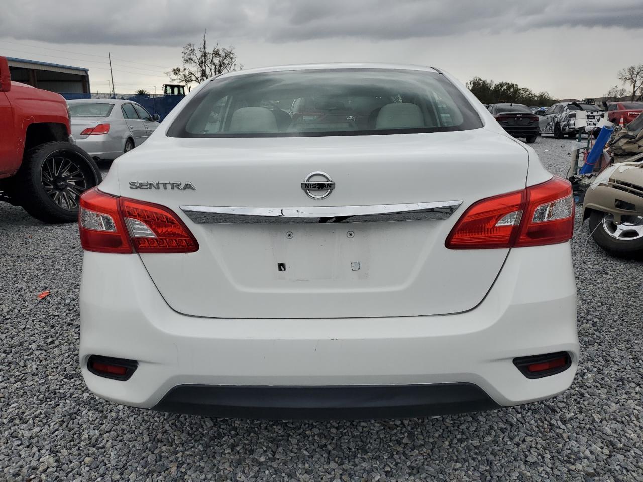 2017 Nissan Sentra VIN 3N1AB7AP5HY270414 Copart auction photo, all over damage thumbnail 6
