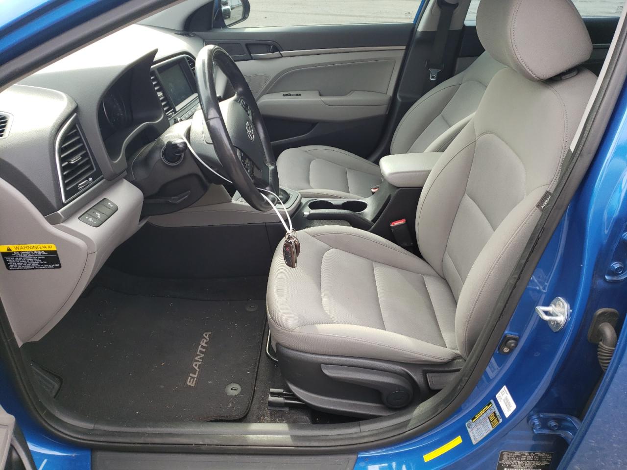 2018 Hyundai Elantra VIN KMHD84LF1JU609072 Copart auction photo, side / rear end damage thumbnail 7