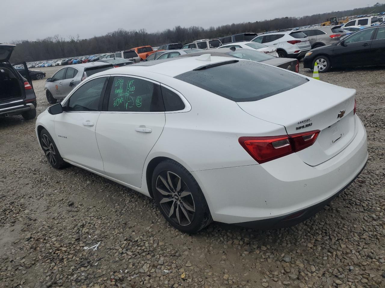 2017 Chevrolet Malibu VIN 1G1ZE5ST4HF193445 Copart auction photo, side damage thumbnail 2