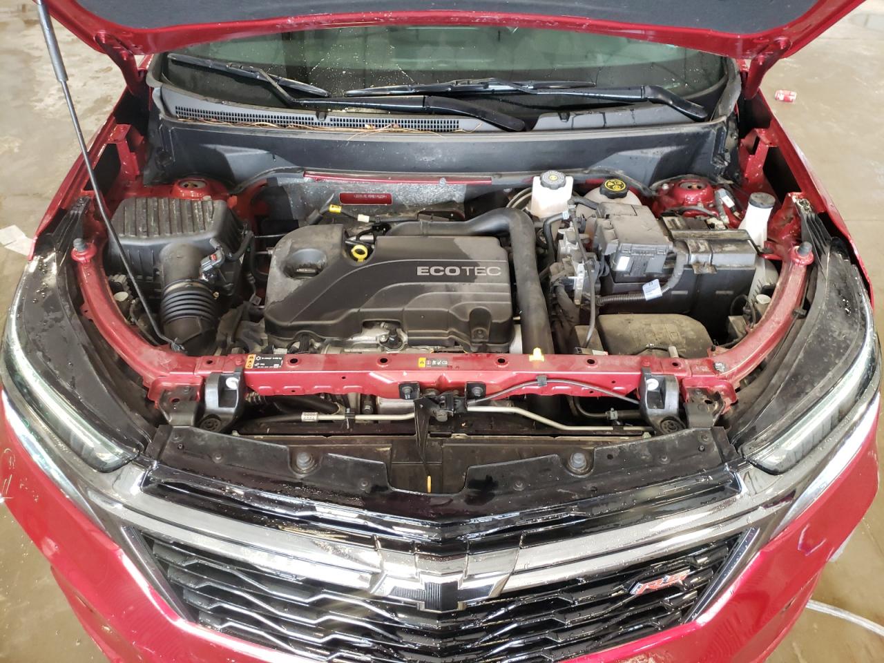 2022 Chevrolet Equinox VIN 2GNAXWEV6N6145234 Copart auction photo, front end damage thumbnail 12
