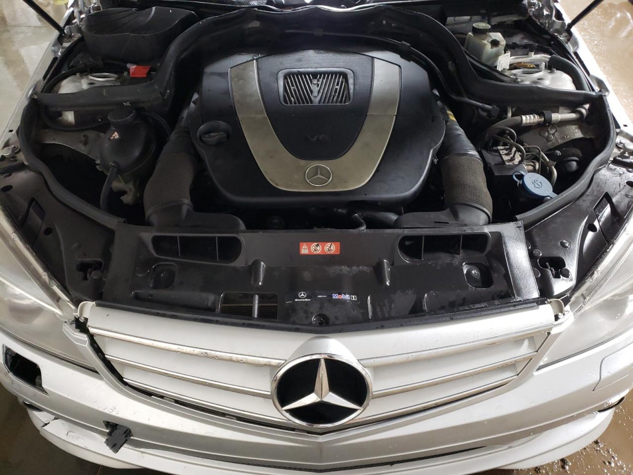 2009 Mercedes-Benz C-klasse VIN WDDGF56XX9R055844 Copart auction photo, front end damage thumbnail 11