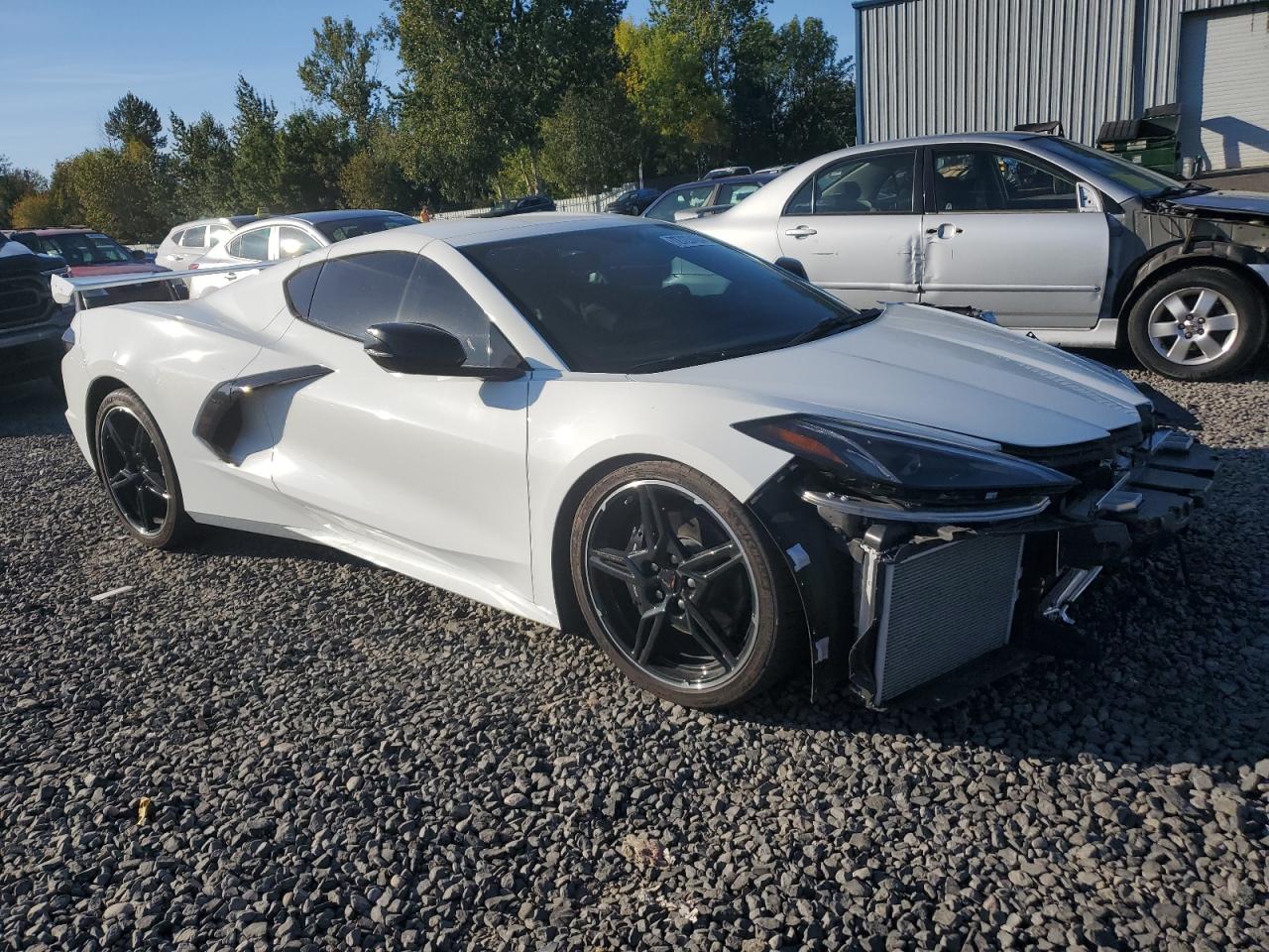 2023 Chevrolet Corvette VIN 1G1YA2D40P5121108 Copart auction photo, front end / undercarriage damage thumbnail 4