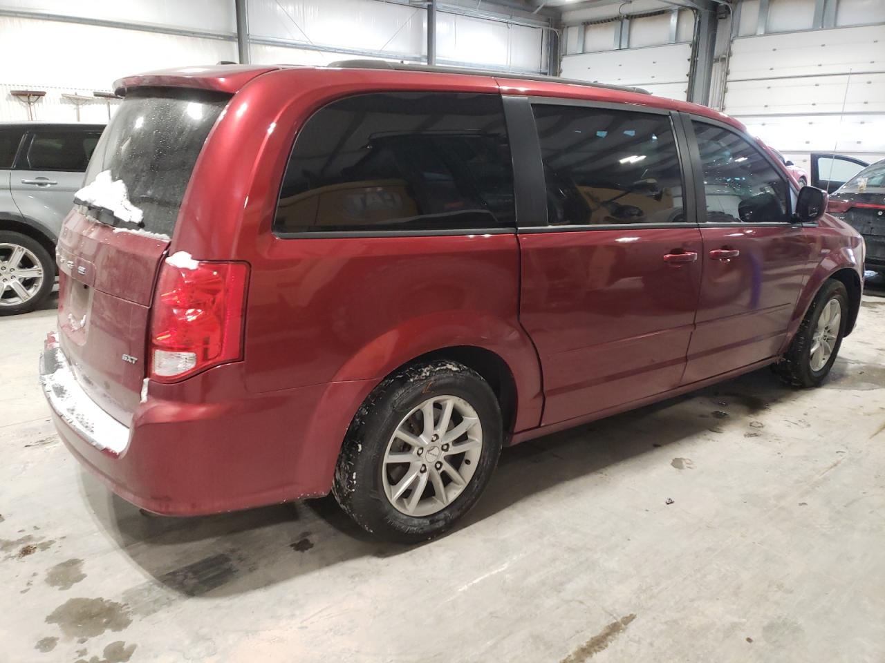 2014 Dodge Caravan VIN 2C4RDGCG0ER459376 Copart auction photo, all over / hail damage thumbnail 3