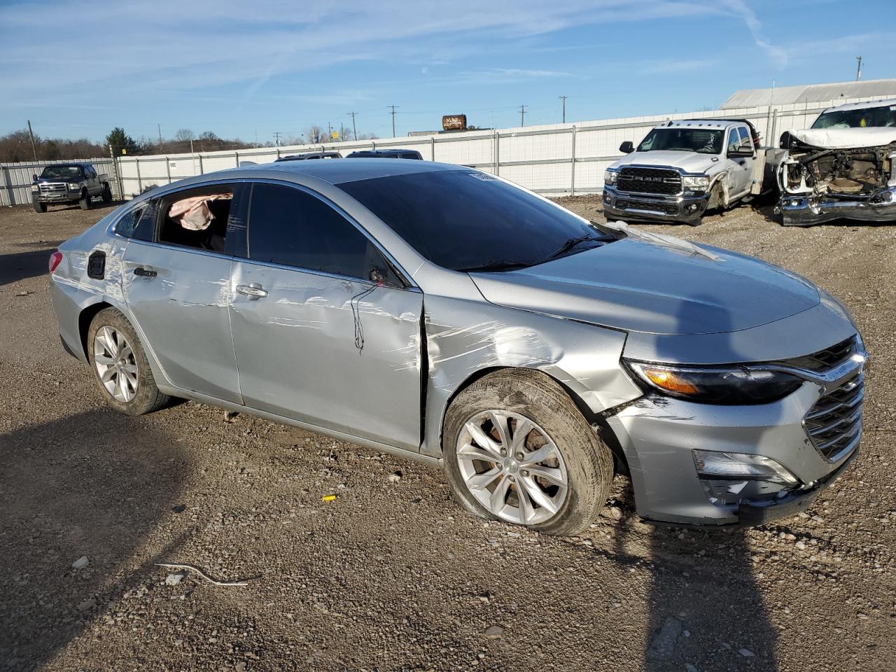 2020 Chevrolet Malibu VIN 1G1ZD5ST3LF040678 Copart auction photo, all over damage thumbnail 4