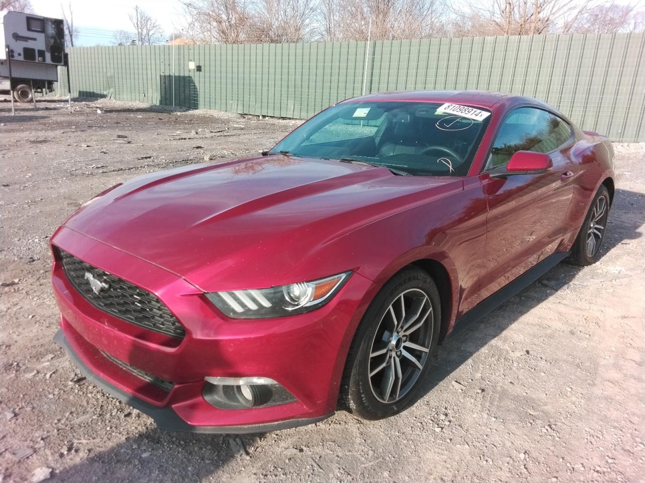 2016 Ford Mustang VIN 1FA6P8TH7G5227257