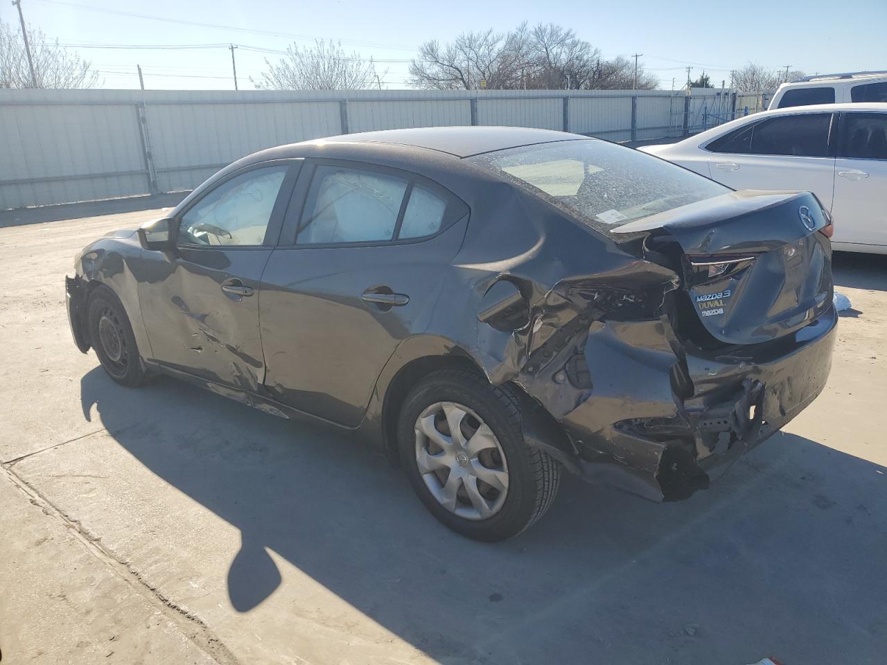 2014 Mazda 3 VIN JM1BM1U72E1170100 Copart auction photo, all over damage thumbnail 2