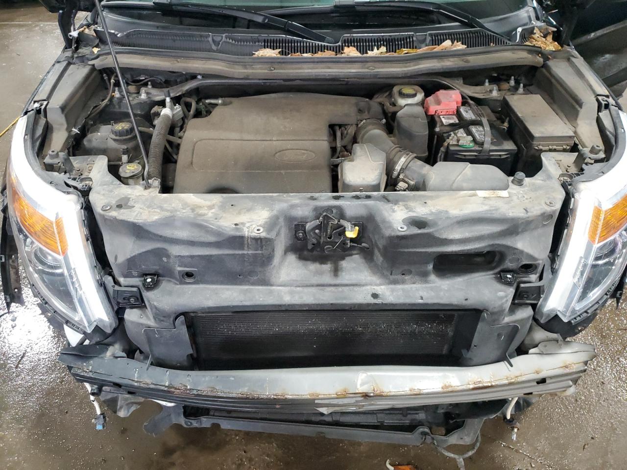 2015 Ford Explorer VIN 1FM5K8D83FGA05588 Copart auction photo, rear end / front end damage thumbnail 13