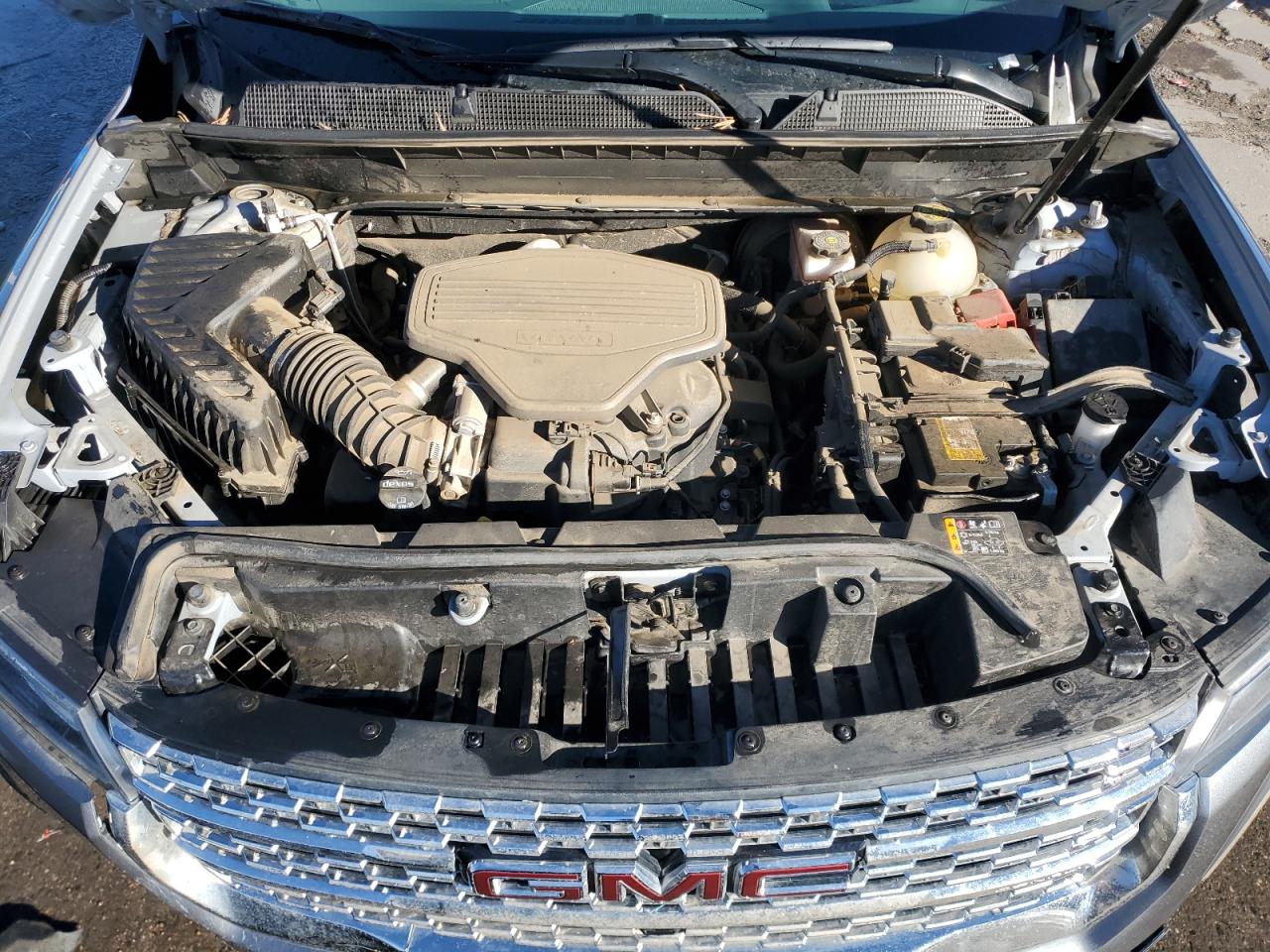 2021 GMC Acadia VIN 1GKKNXLSXMZ134911 Copart auction photo, front end / rear end damage thumbnail 12