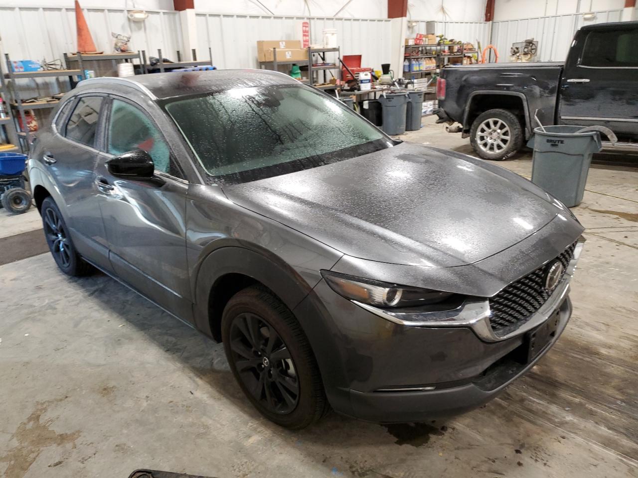 2024 Mazda CX-30 VIN 3MVDMBBM7RM720986 Copart auction photo, side damage thumbnail 4