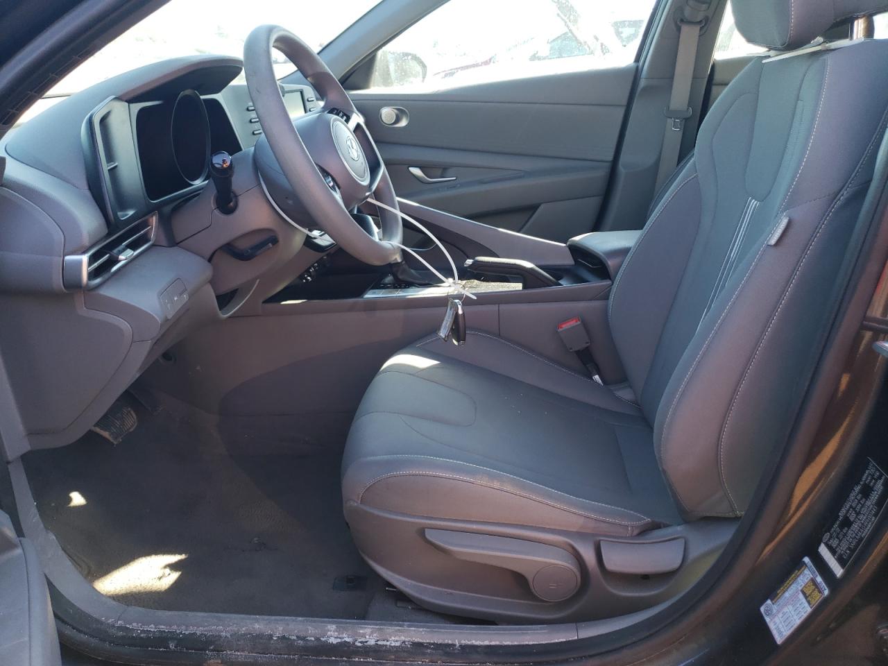 2023 Hyundai Elantra VIN 5NPLM4AG9PH101443 Copart auction photo, front end damage thumbnail 7