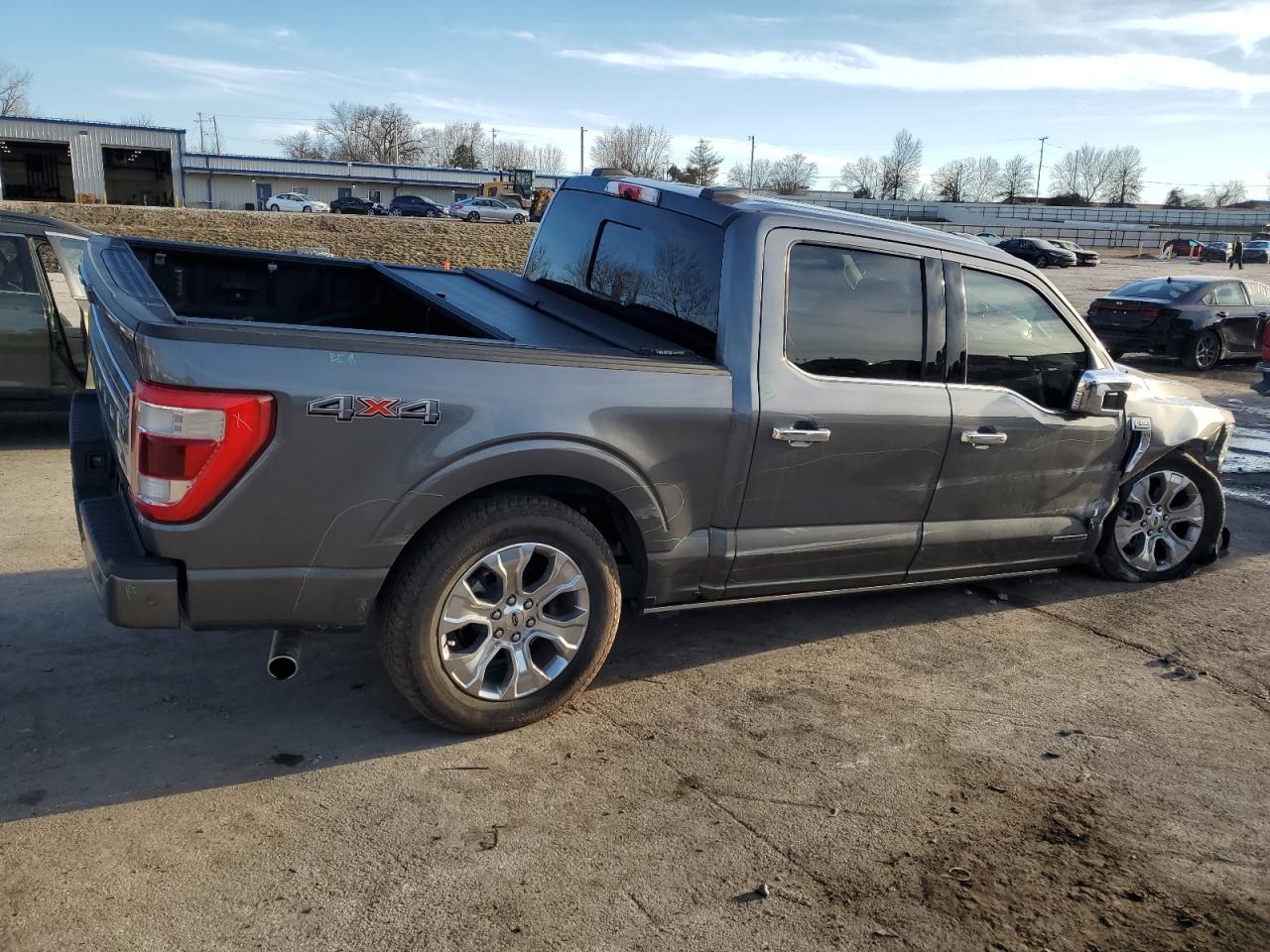 2022 Ford F-150 VIN 1FTFW1ED5NFB76590 Copart auction photo, front end damage thumbnail 3