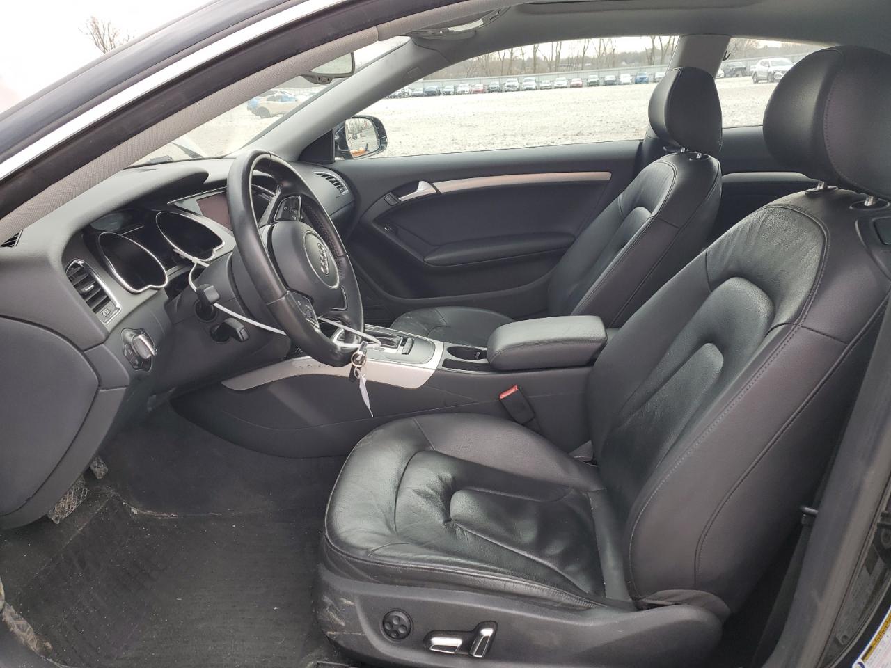 2013 Audi A5 VIN WAULFAFR4DA002287 Copart auction photo, front end damage thumbnail 7