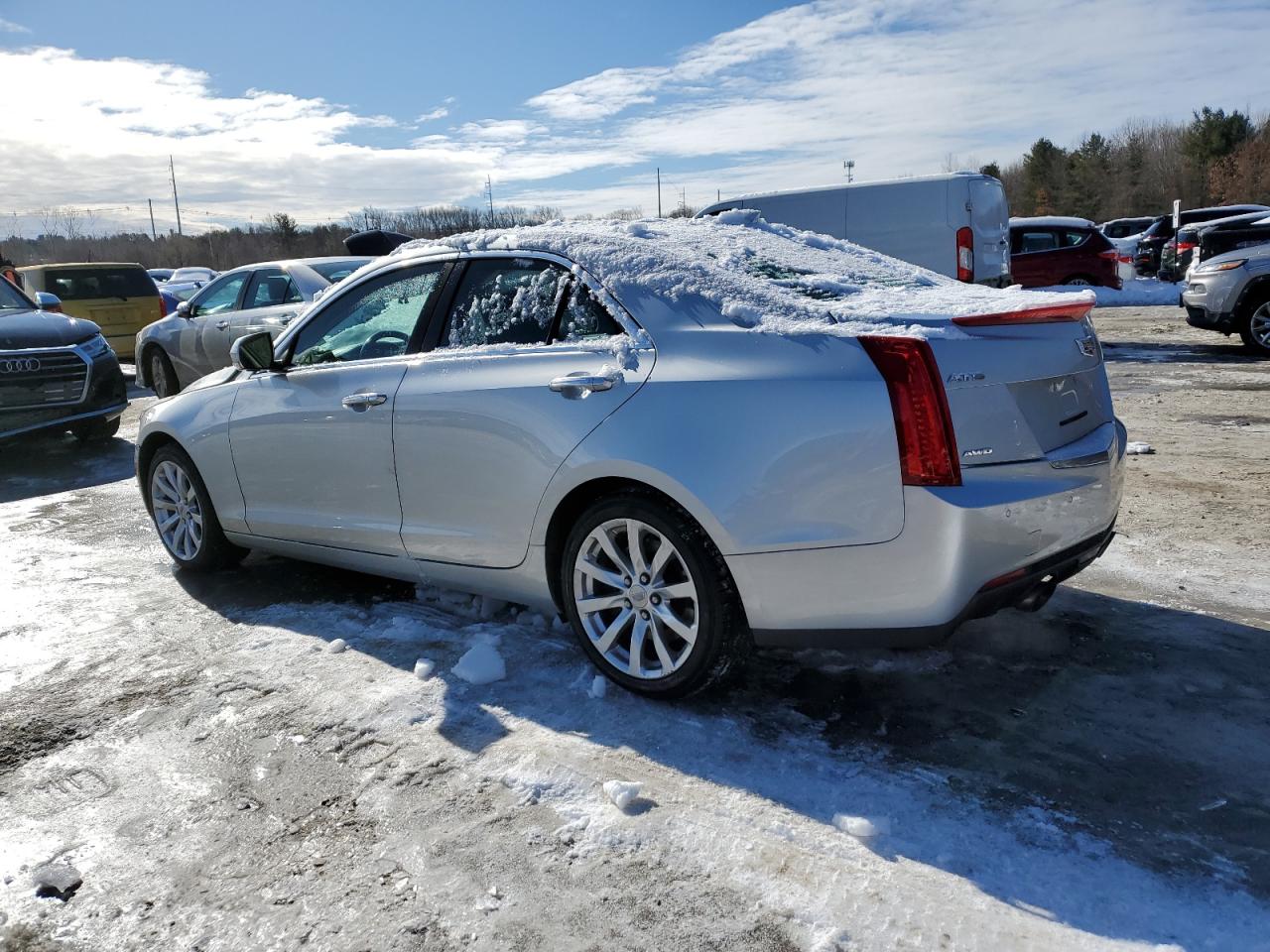 2017 Cadillac ATS VIN 1G6AH5RX4H0116438 Copart auction photo, front end damage thumbnail 2