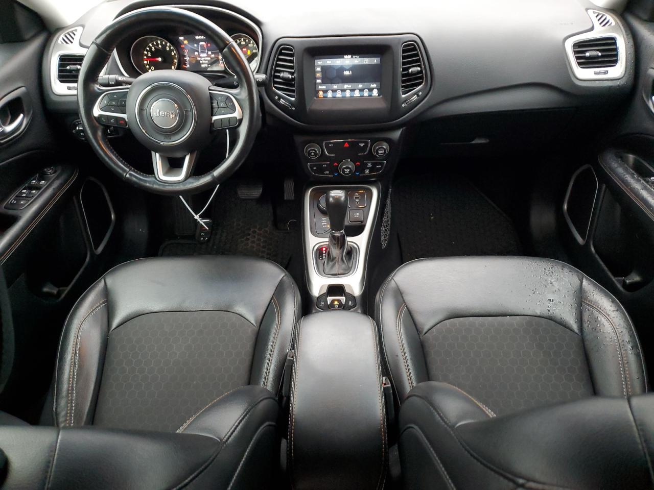 2019 Jeep Compass VIN 3C4NJDBBXKT690791 Copart auction photo, front end damage thumbnail 8