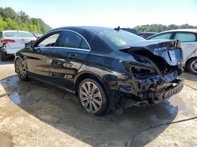 2018 Mercedes-Benz CLA-klasse VIN WDDSJ4EB2JN645752 Copart auction photo, rear end damage thumbnail 2