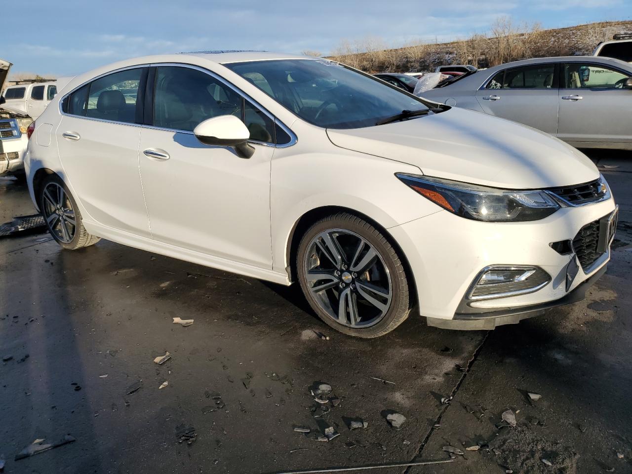 2017 Chevrolet Cruze VIN 3G1BF6SM6HS508271 Copart auction photo, front end / side damage thumbnail 4