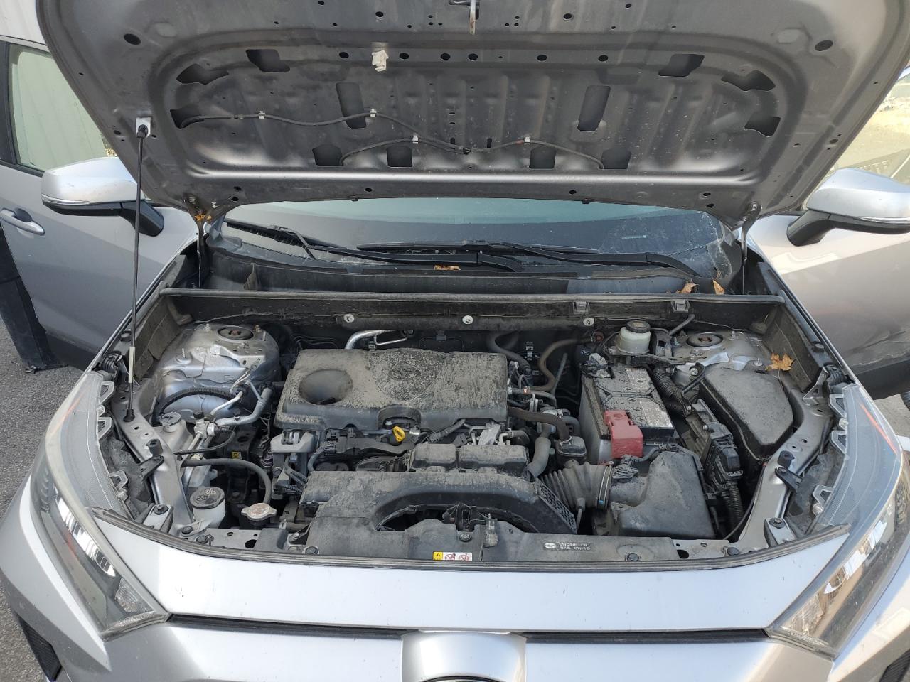 2019 Toyota RAV 4 VIN JTMG1RFV8KD003405 Copart auction photo, side damage thumbnail 12