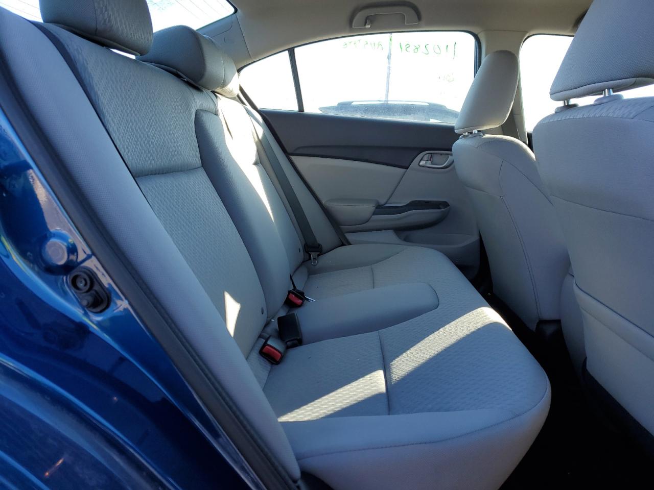2014 Honda Civic VIN 19XFB2F59EE260639 Copart auction photo, rear end / minor dent/scratches damage thumbnail 10