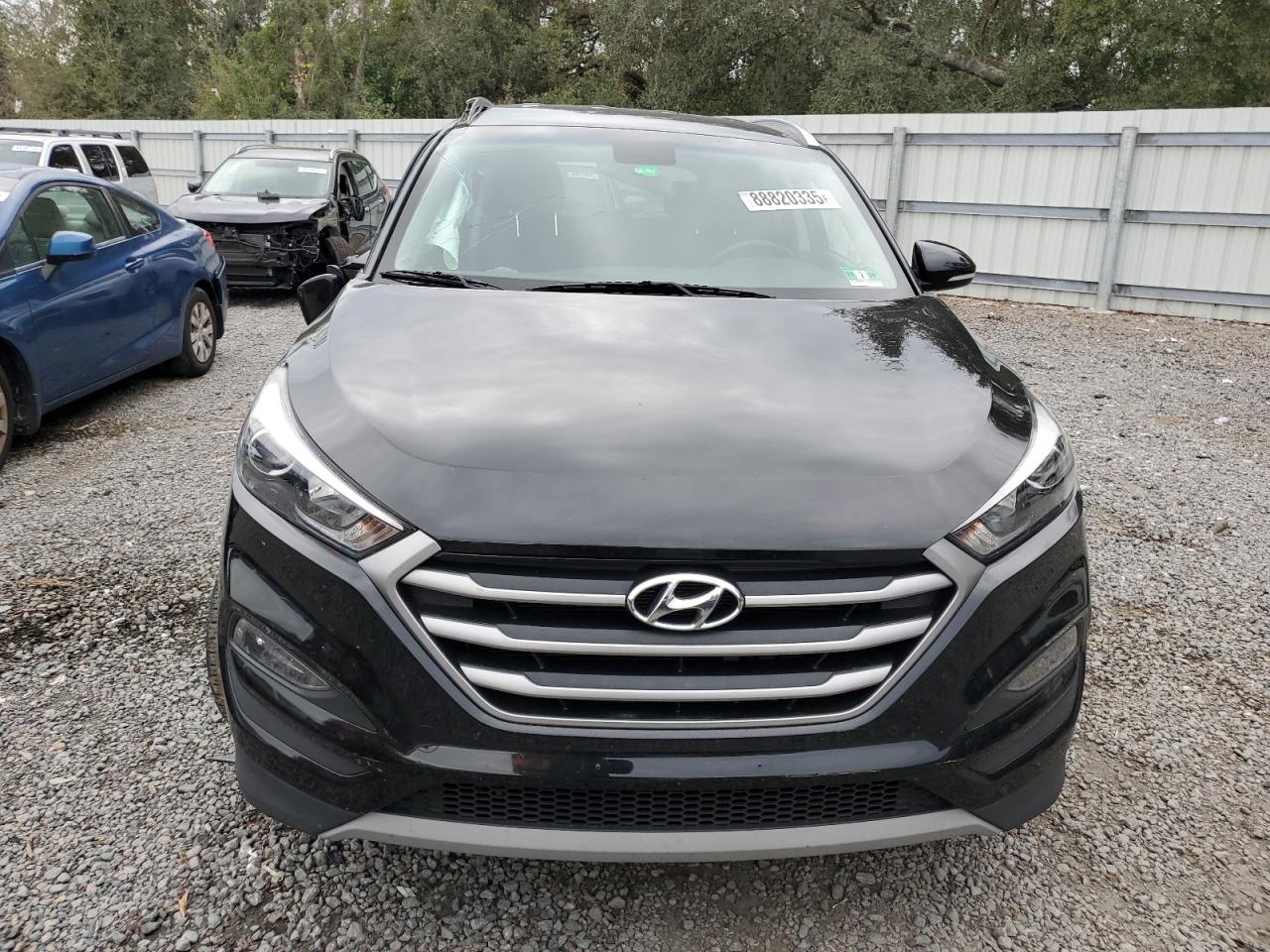 2018 Hyundai Tucson VIN KM8J3CALXJU755801 Copart auction photo, side damage thumbnail 5
