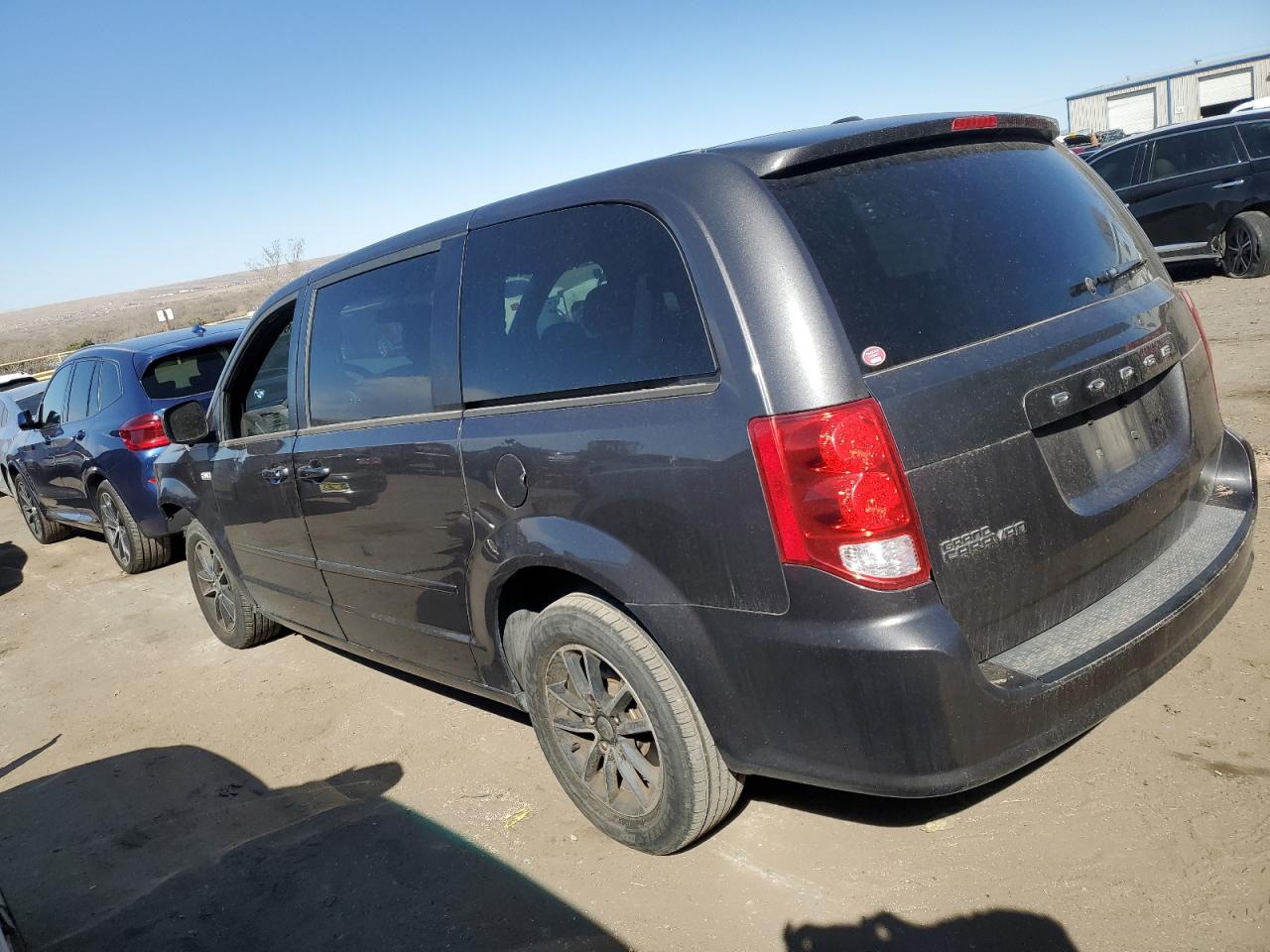 2014 Dodge Caravan VIN 2C4RDGBG7ER365531 Copart auction photo, front end damage thumbnail 2