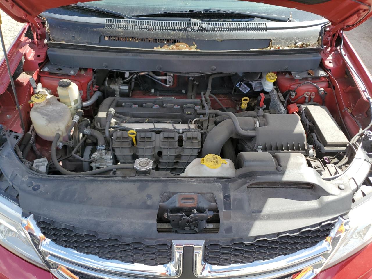 2018 Dodge Journey VIN 3C4PDCABXJT426965 Copart auction photo, top/roof / rear end damage thumbnail 12
