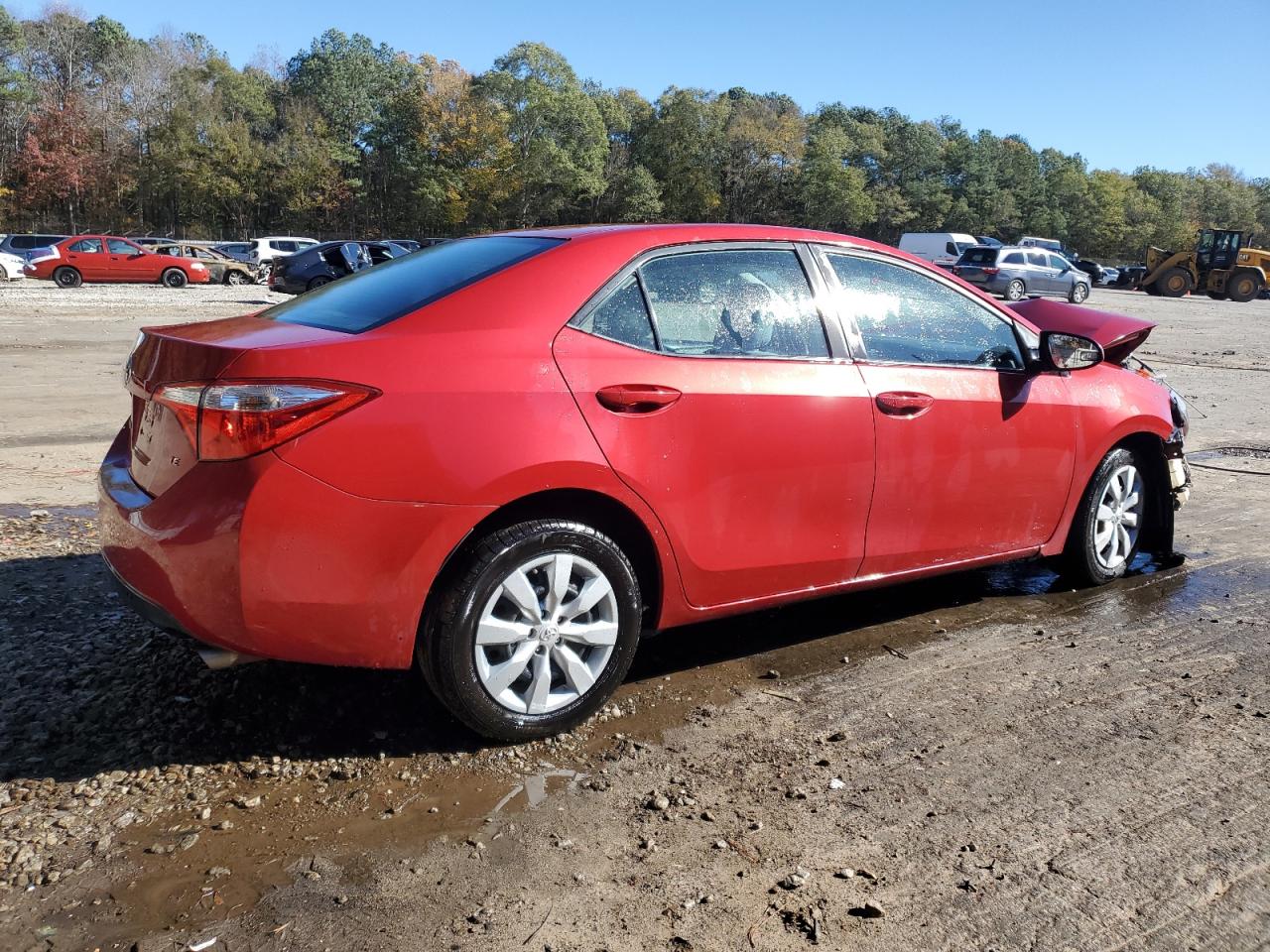 2014 Toyota Corolla VIN 2T1BURHE4EC034862 Copart auction photo, front end damage thumbnail 3