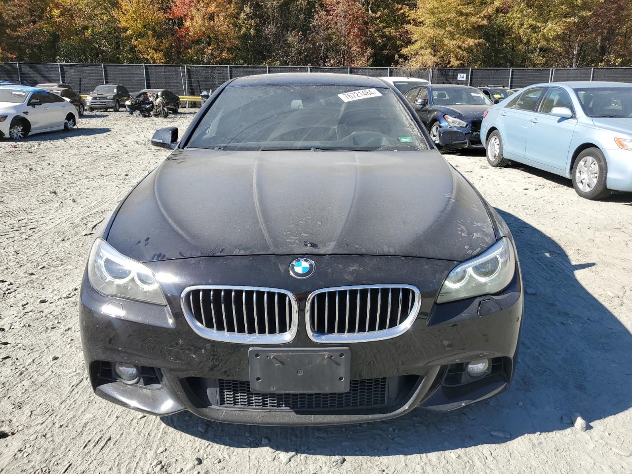 2014 BMW 5er VIN WBA5A7C53ED616615 Copart auction photo, minor dent/scratches damage thumbnail 5