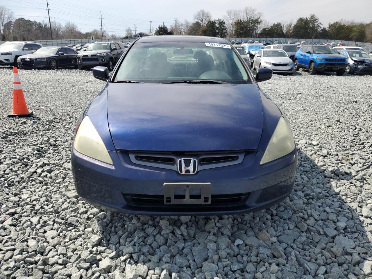 2003 Honda Accord VIN 1HGCM66503A060402 Copart auction photo, side damage thumbnail 5