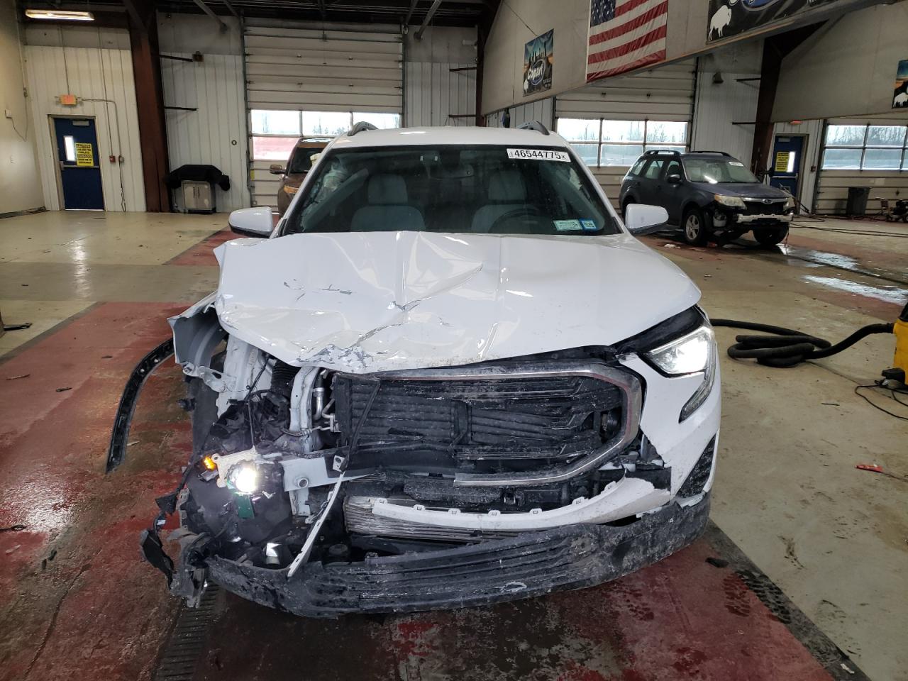 2019 GMC Terrain VIN 3GKALTEV5KL135969 Copart auction photo, front end damage thumbnail 5