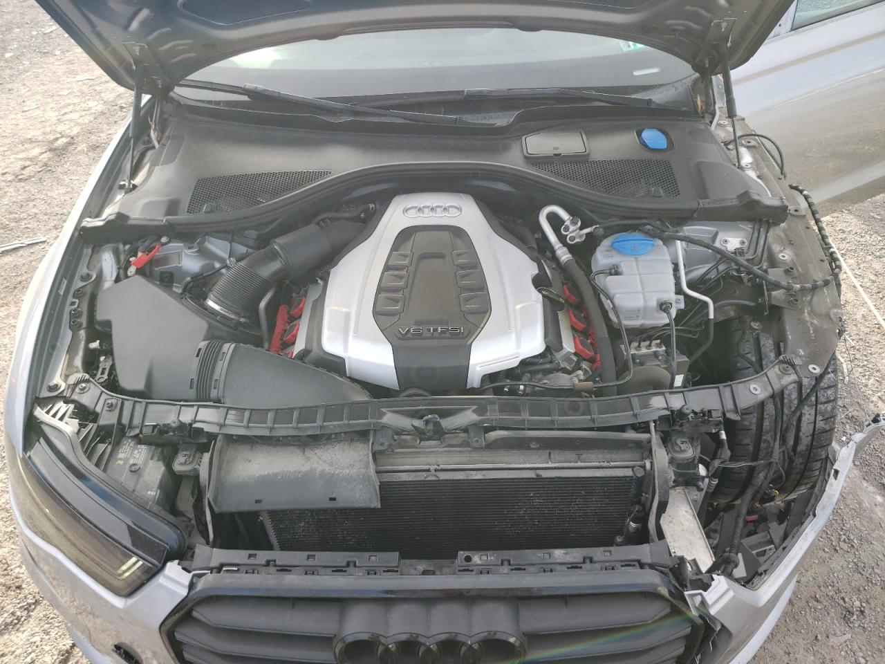 2016 Audi A6 VIN WAUHGAFC0GN071103 Copart auction photo, front end damage thumbnail 13
