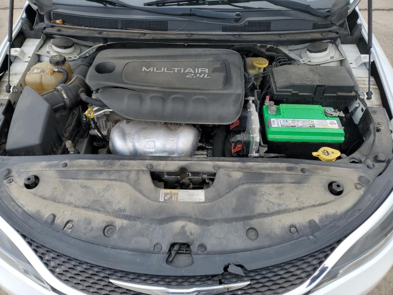 2016 Chrysler 200 VIN 1C3CCCAB2GN142406 Copart auction photo, side / front end damage thumbnail 11