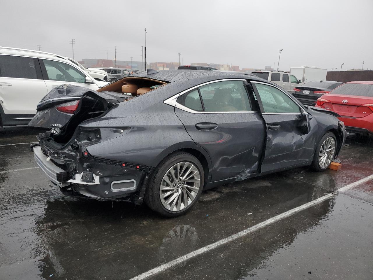 2023 Lexus ES VIN 58AEA1C1XPU032782 Copart auction photo, all over damage thumbnail 3