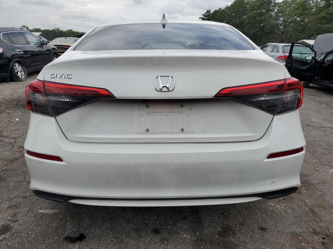 2022 Honda Civic VIN 2HGFE1F7XNH313891 Copart auction photo, front end / mechanical damage thumbnail 6